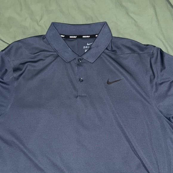 Nike Men's Navy Polo Shirt - Picture 1 of 4